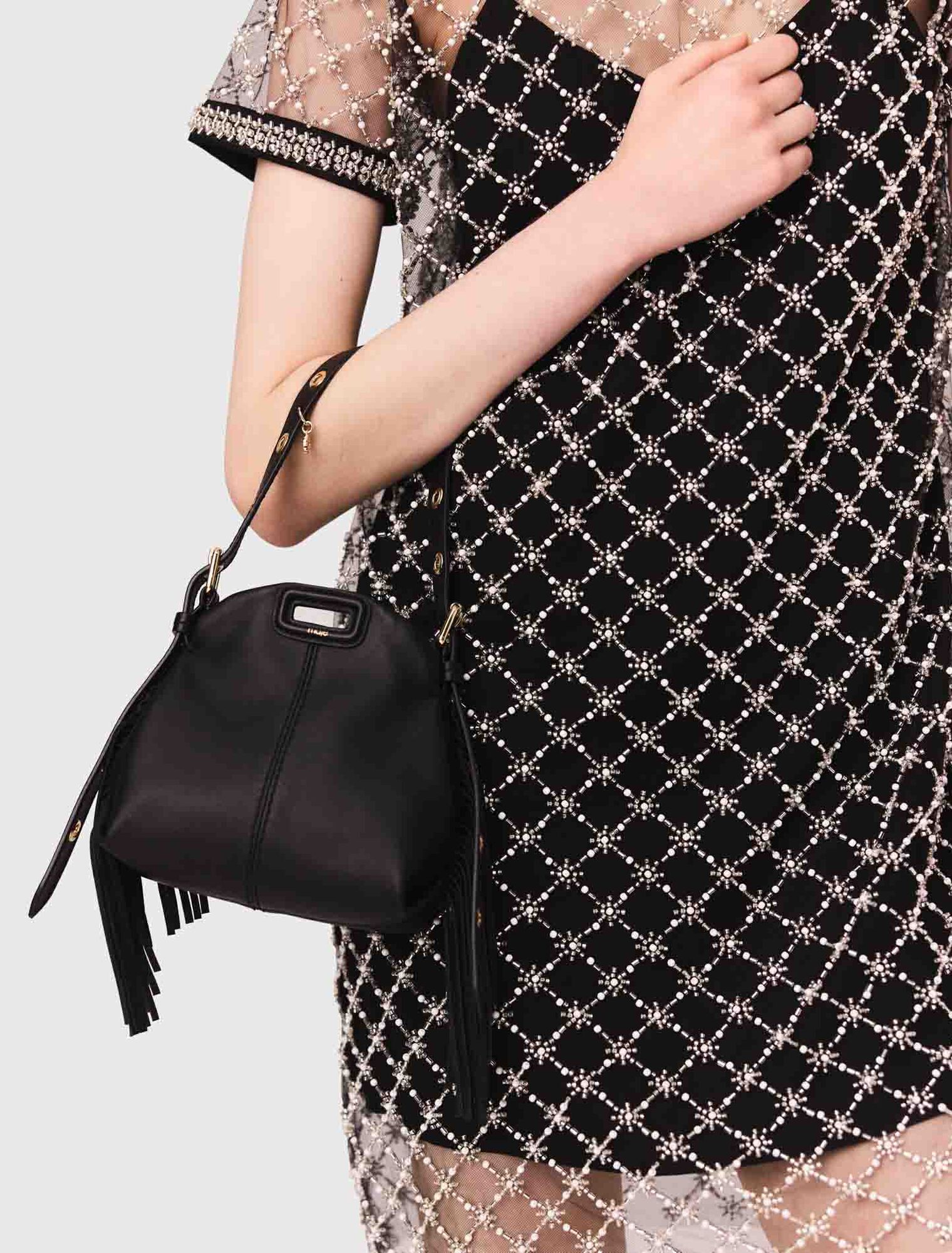 Short embroidered tulle dress