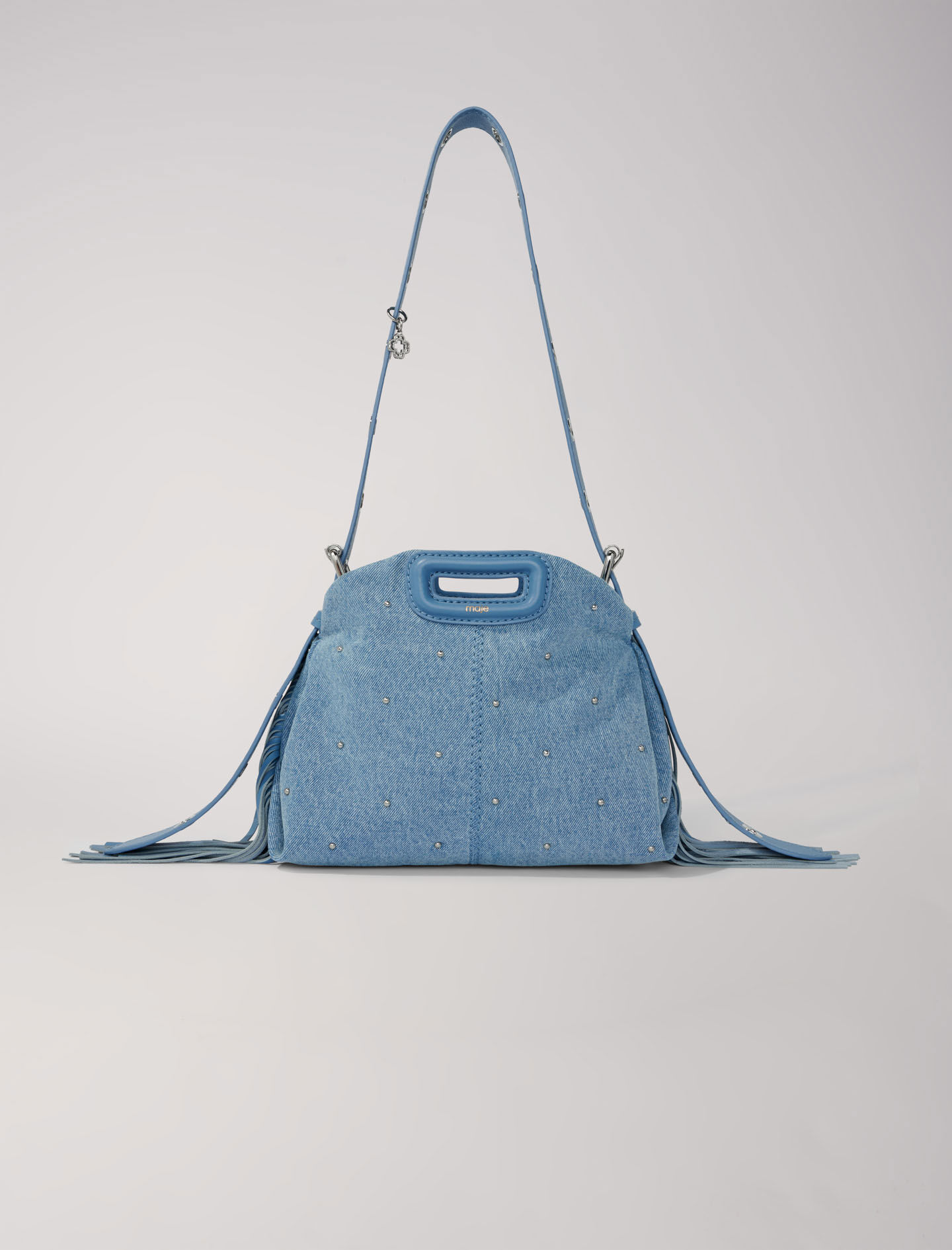 Denim mini bag top