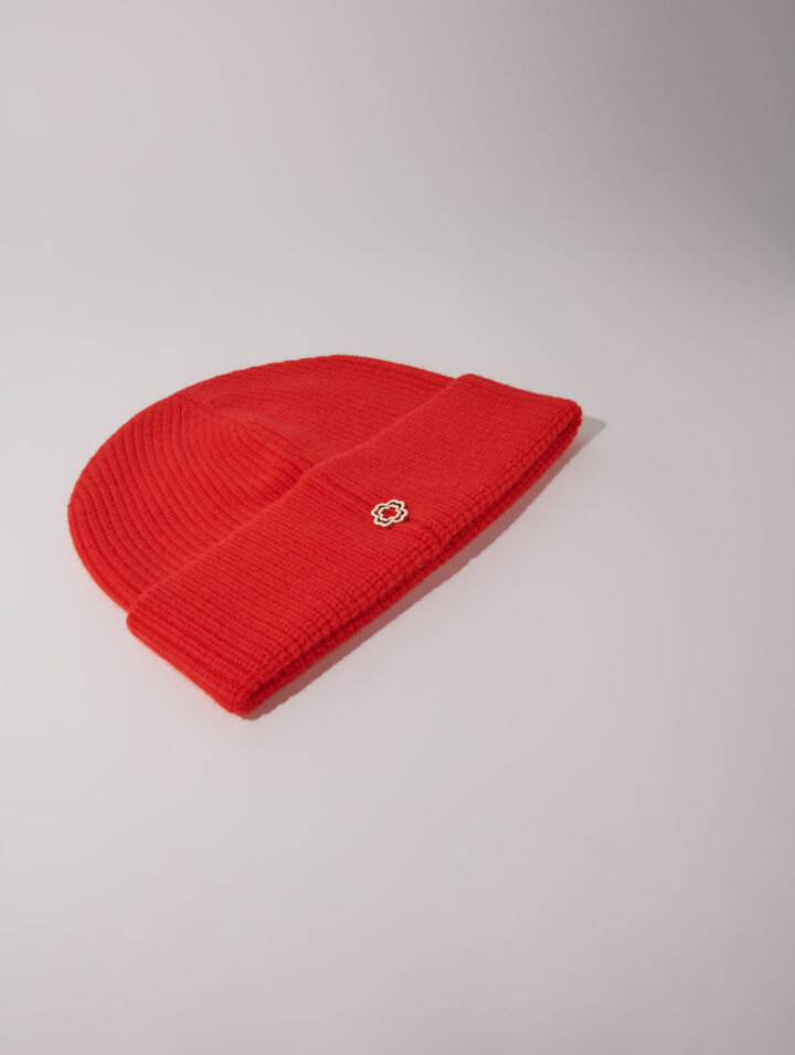 Wool and cashmere hat