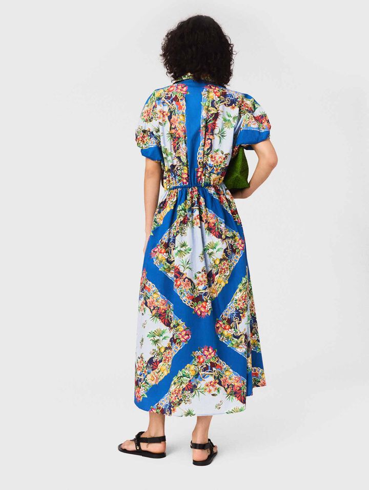 Patterned maxi dress