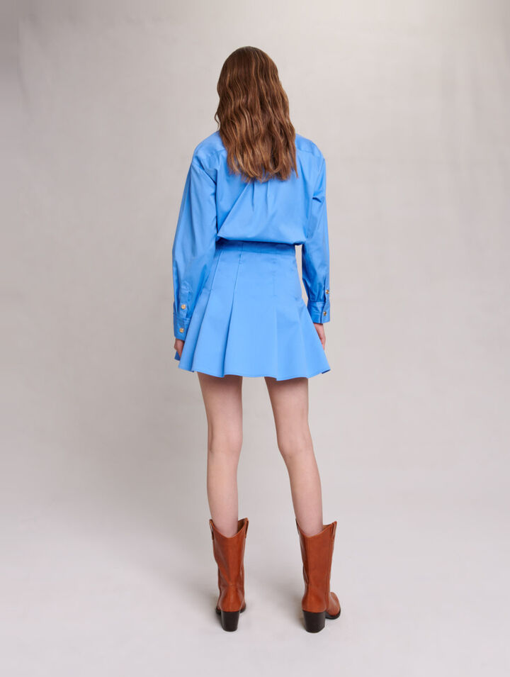 Short shirt dress