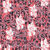 Red flowers print