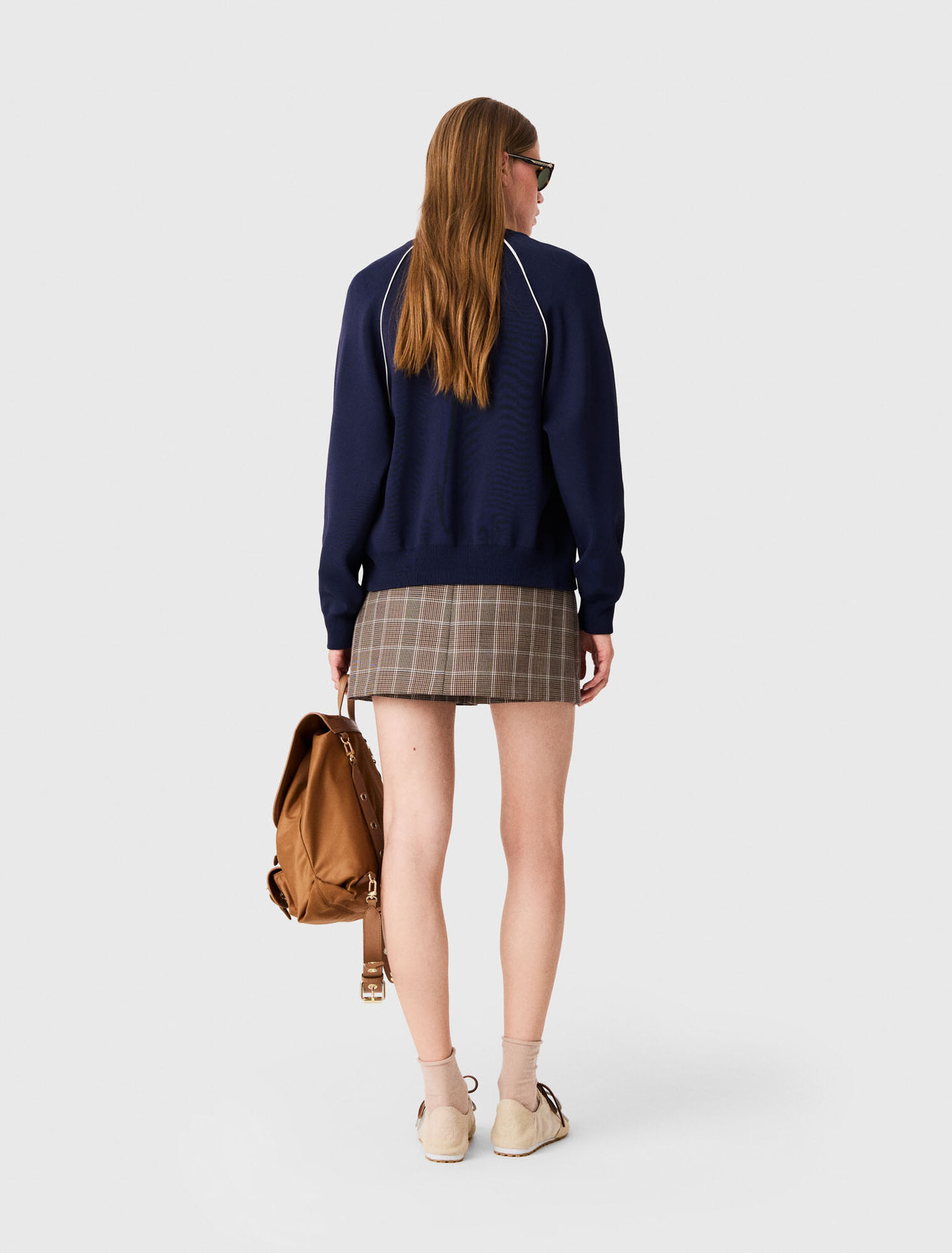 Zipped cardigan