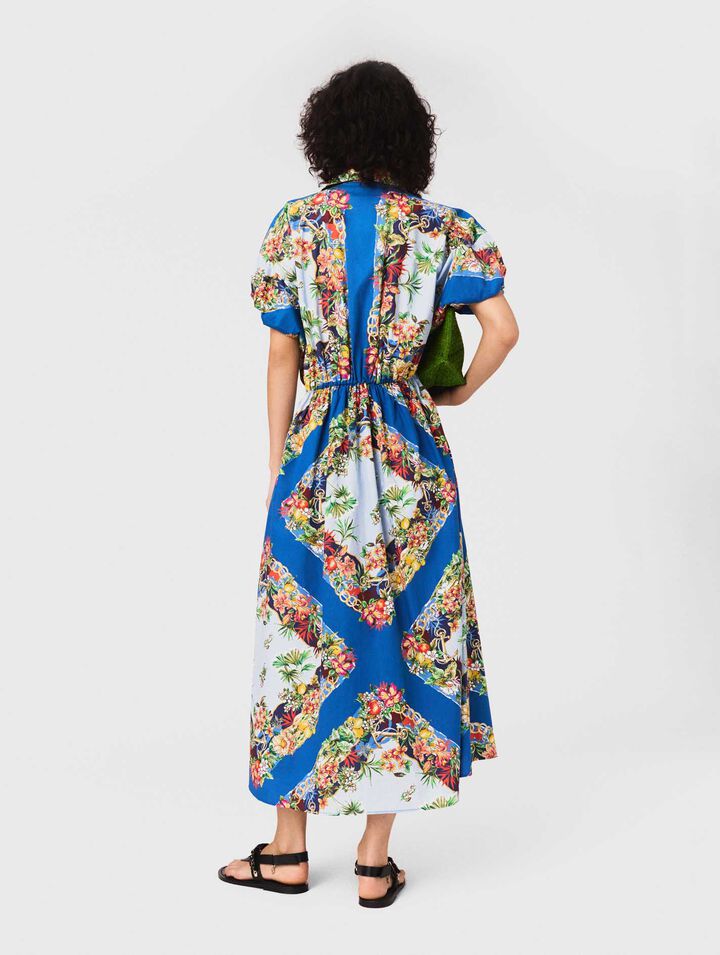 Patterned maxi dress