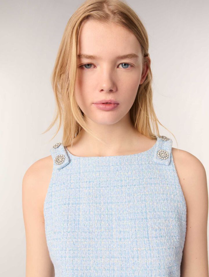 Short tweed dress