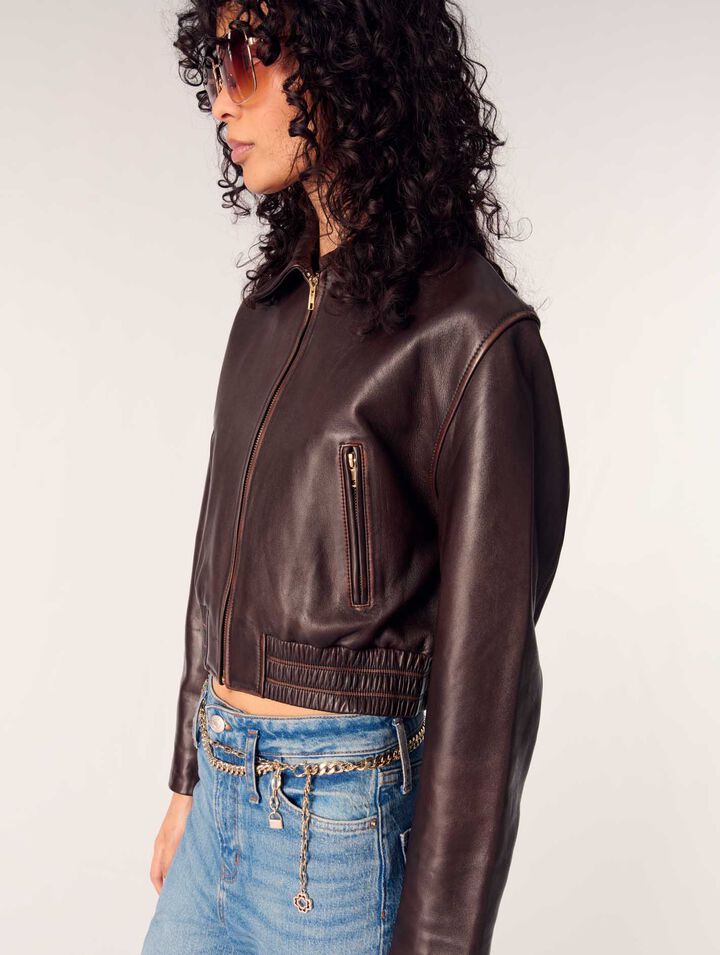 Vintage leather jacket