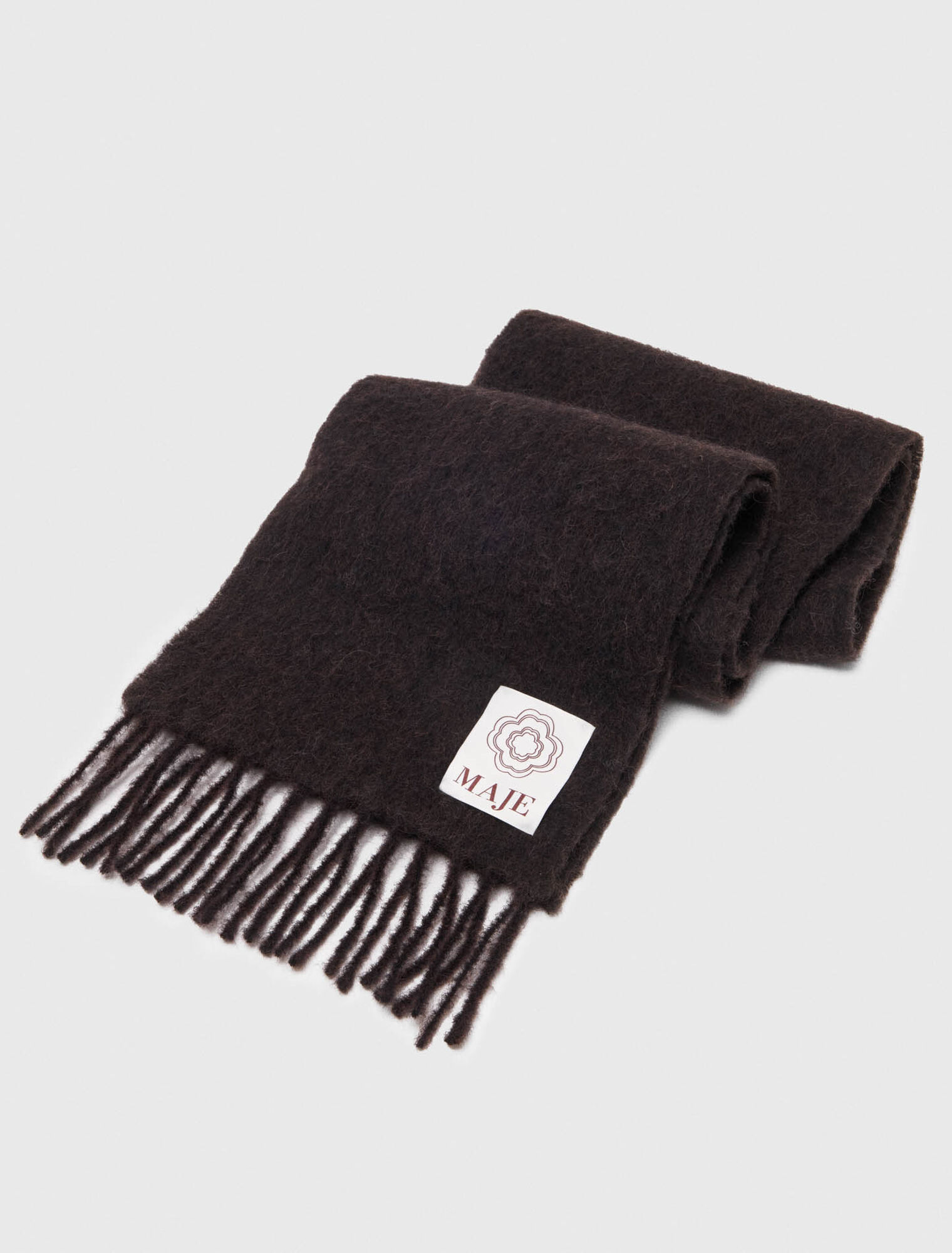 Alpaca blend scarf