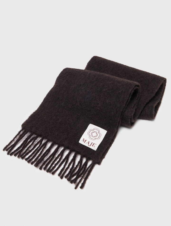 Alpaca blend scarf