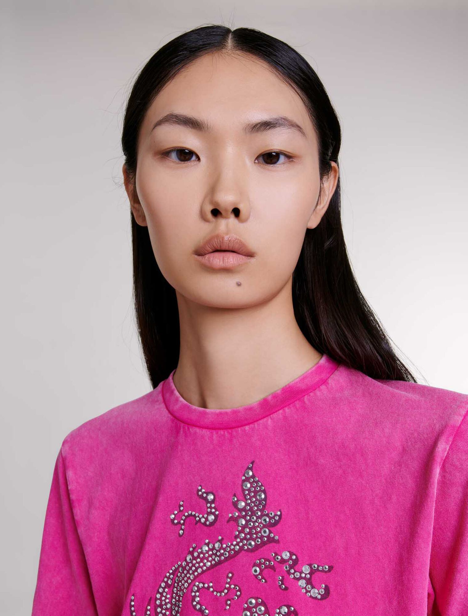 Rhinestone T-shirt