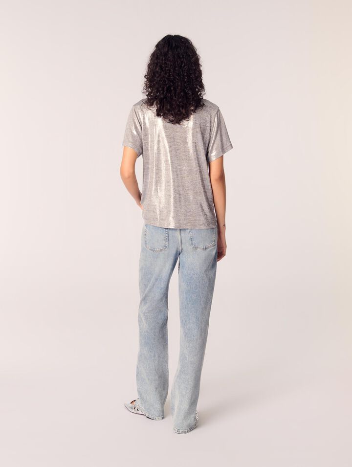 Lamé T-shirt
