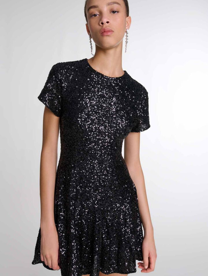 Short sequin dress