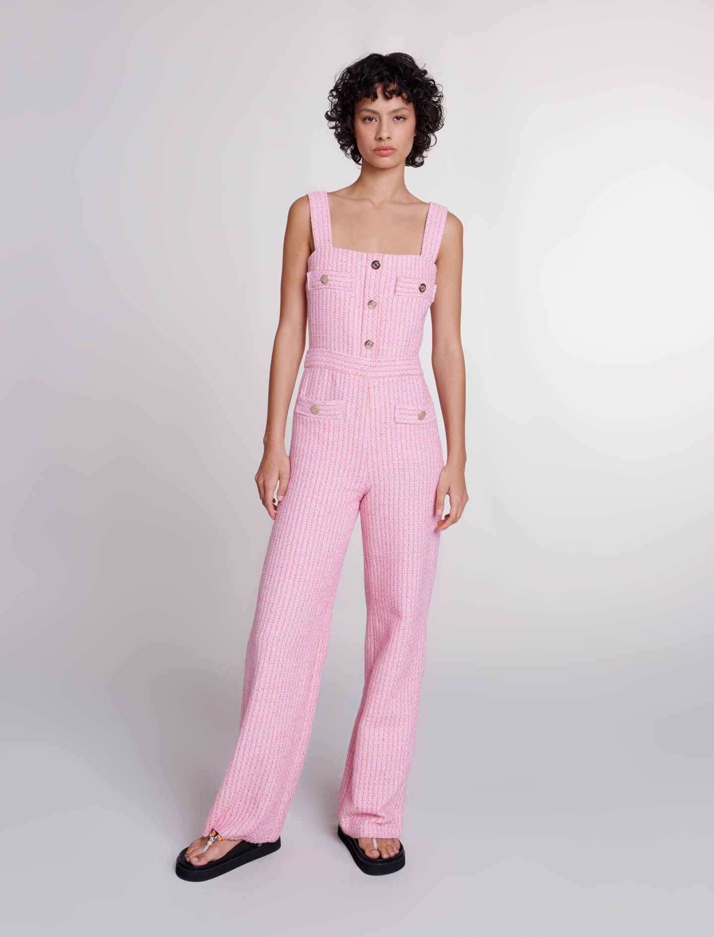 Pink dungarees womens uk hot sale
