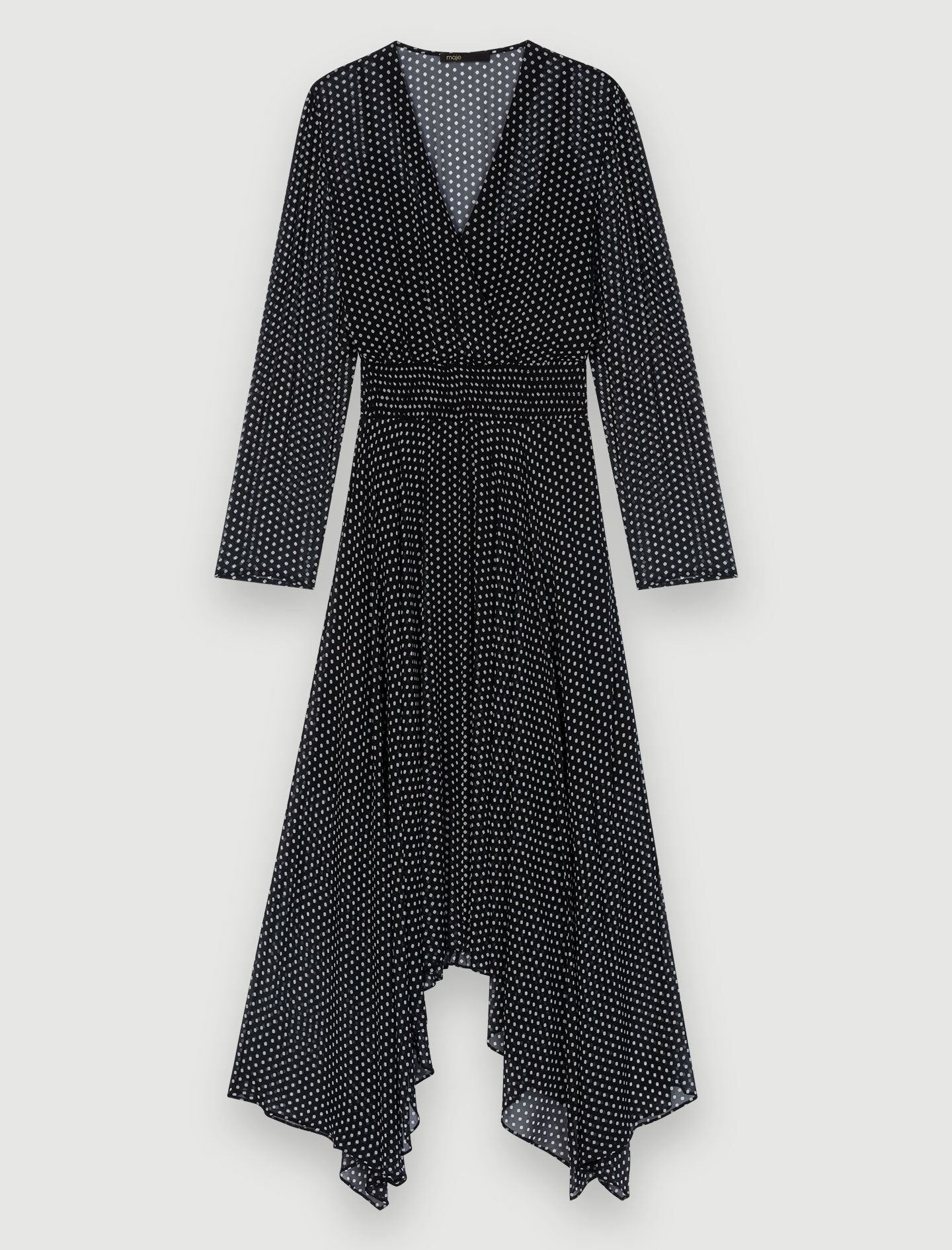 Maje polka dot dress shop