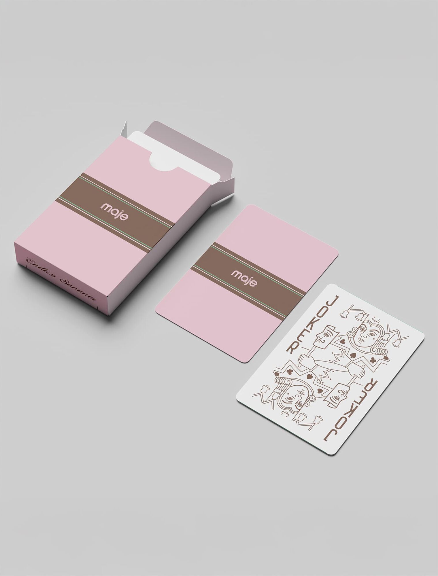 Maje x Petibon playing cards