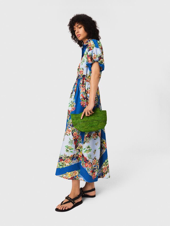 Patterned maxi dress