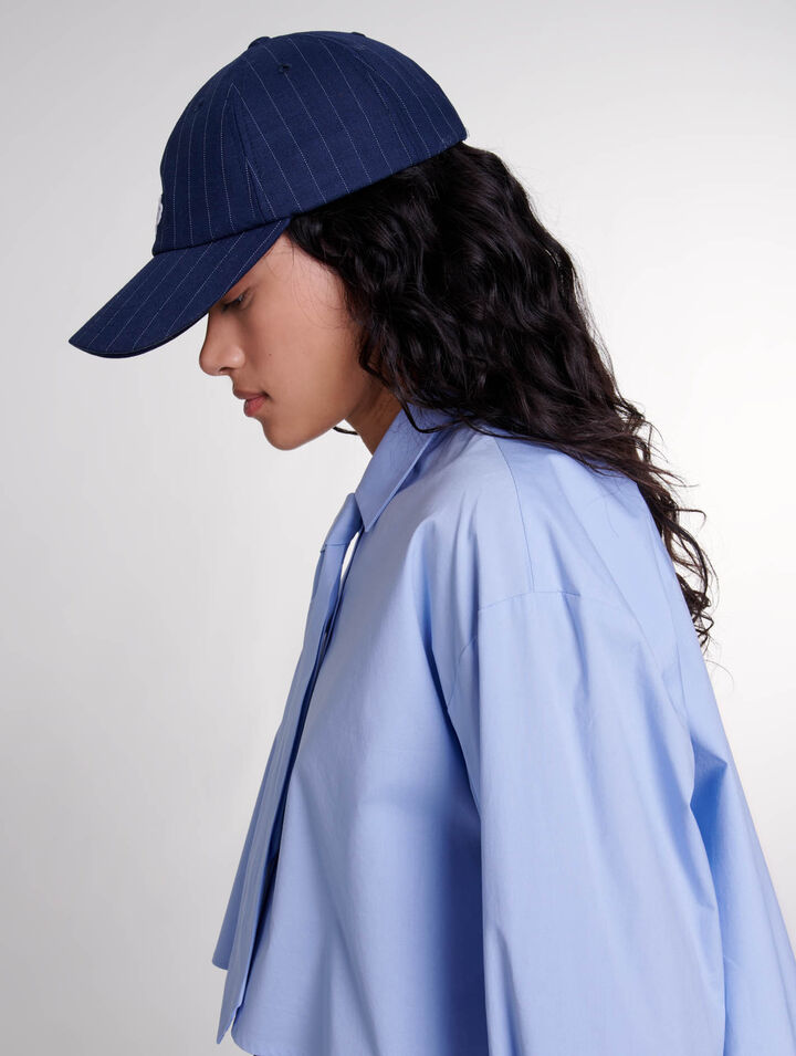 Striped cap