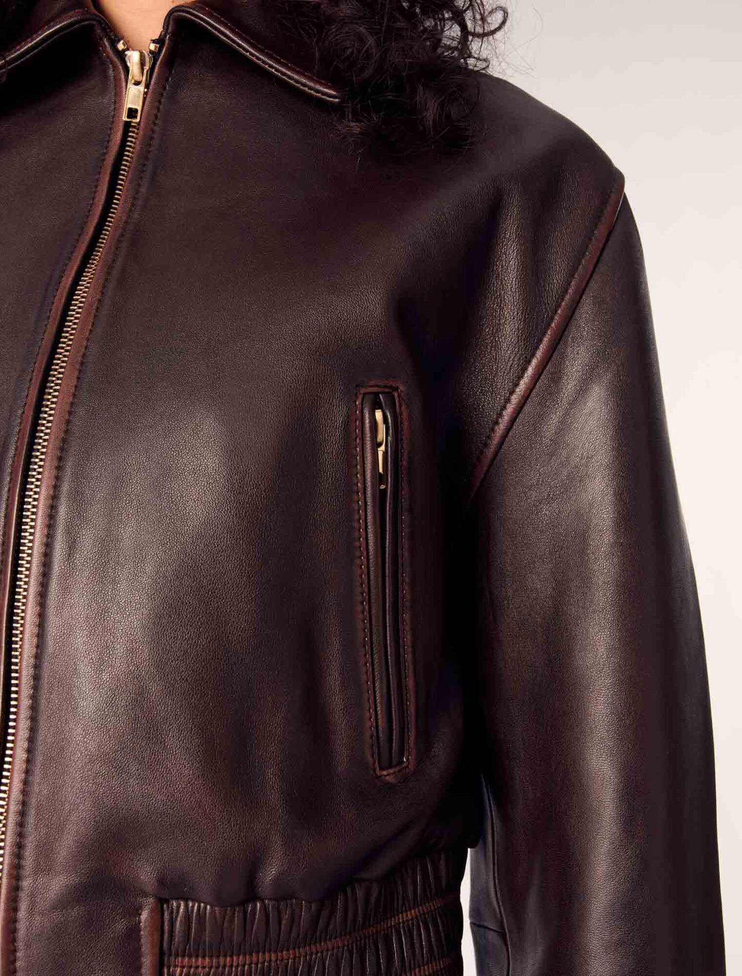 Vintage leather jacket