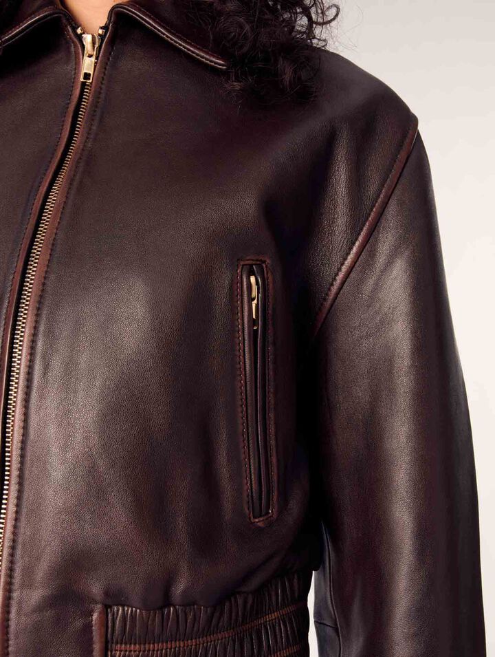 Vintage leather jacket