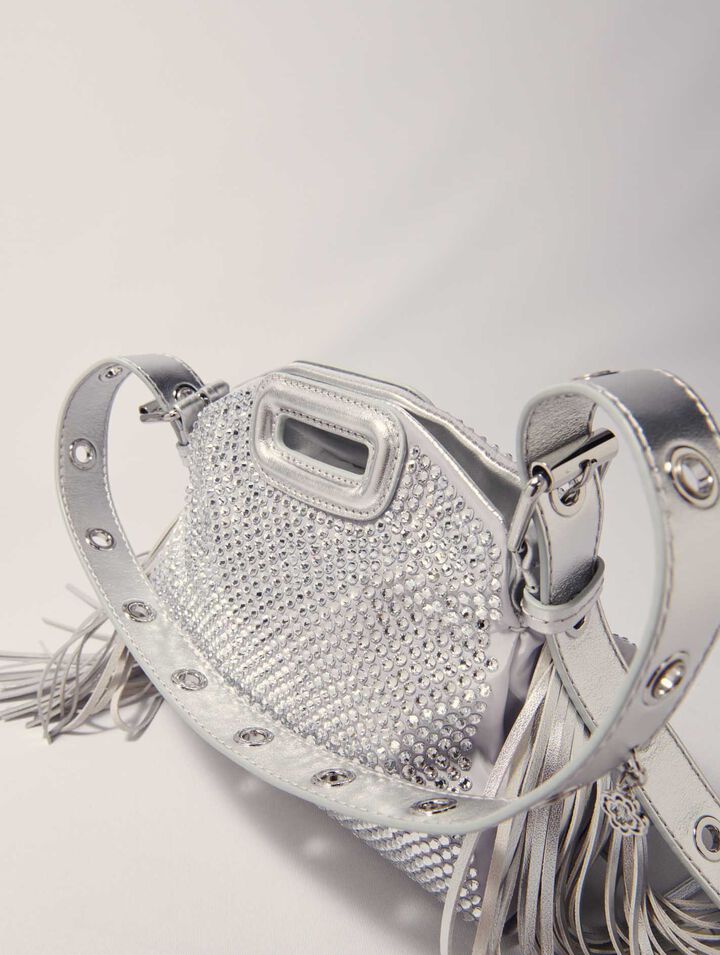 Miss M Mini rhinestone bag