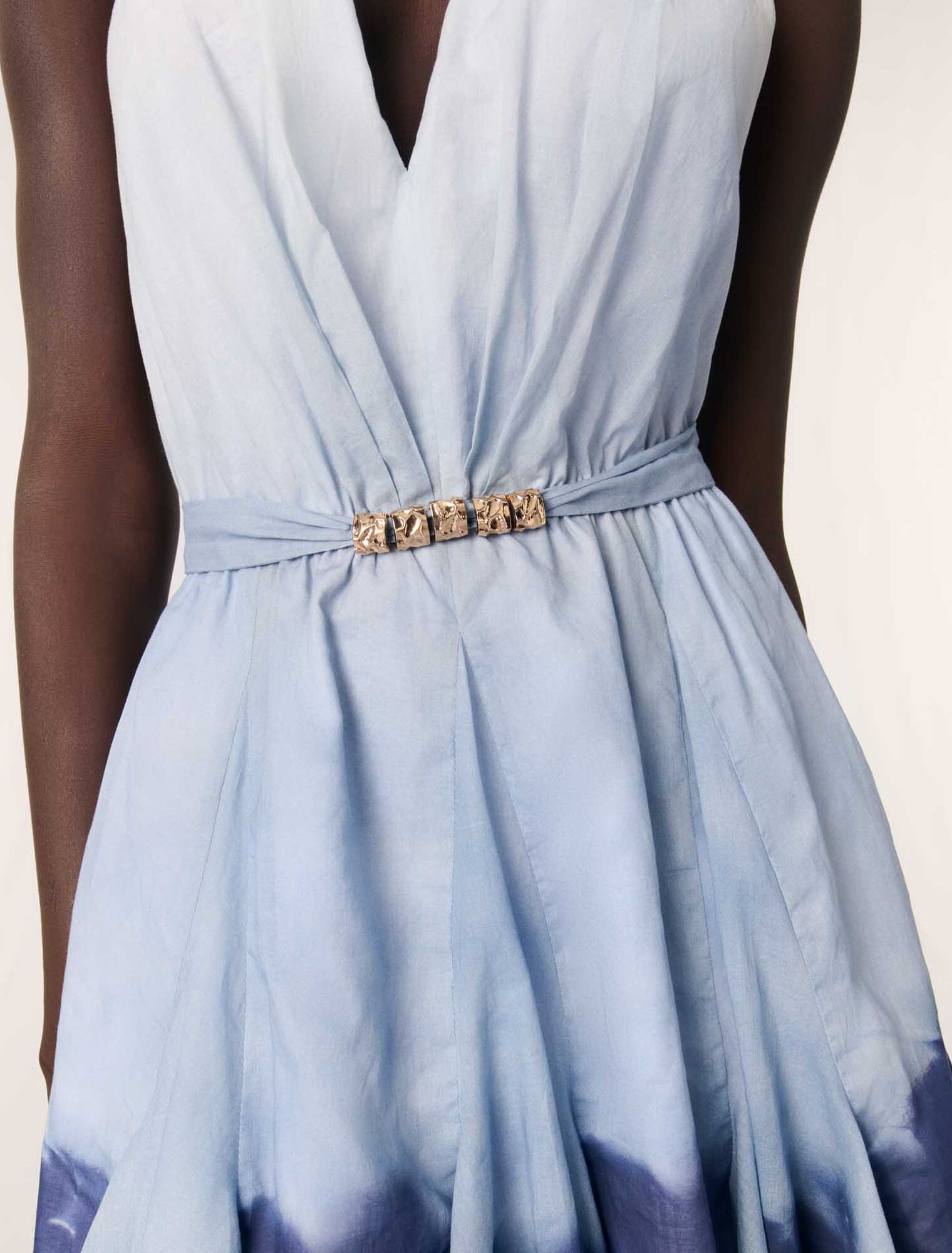 Short tie-dye dress