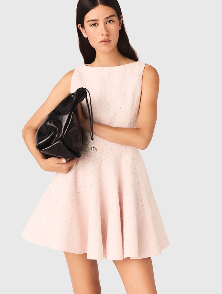 Crackled leather Milpli tote bag