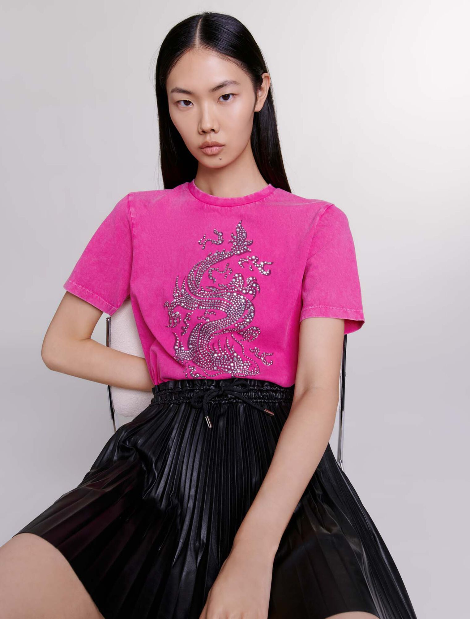 Rhinestone T-shirt