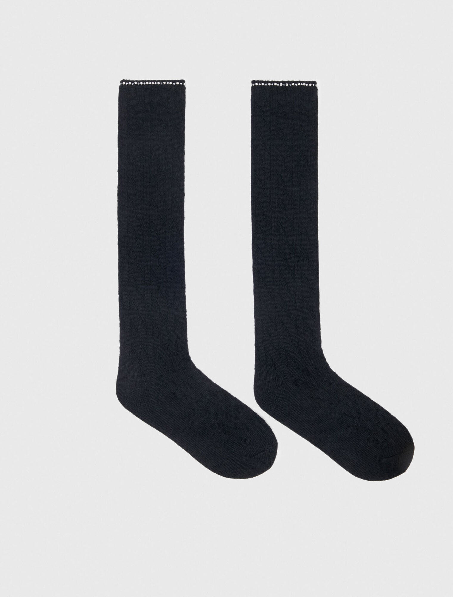Rhinestone socks