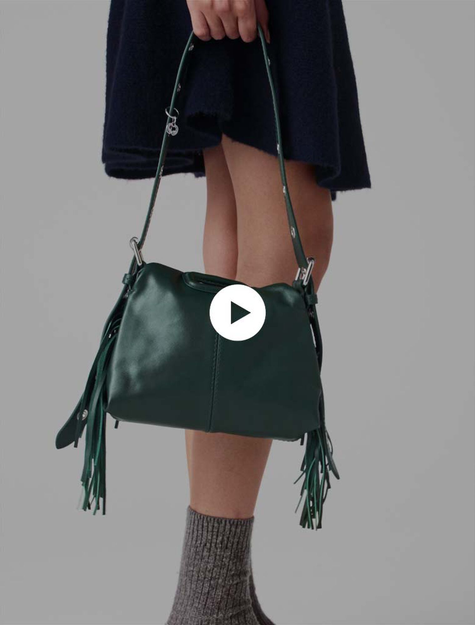 Smooth leather mini Miss M bag