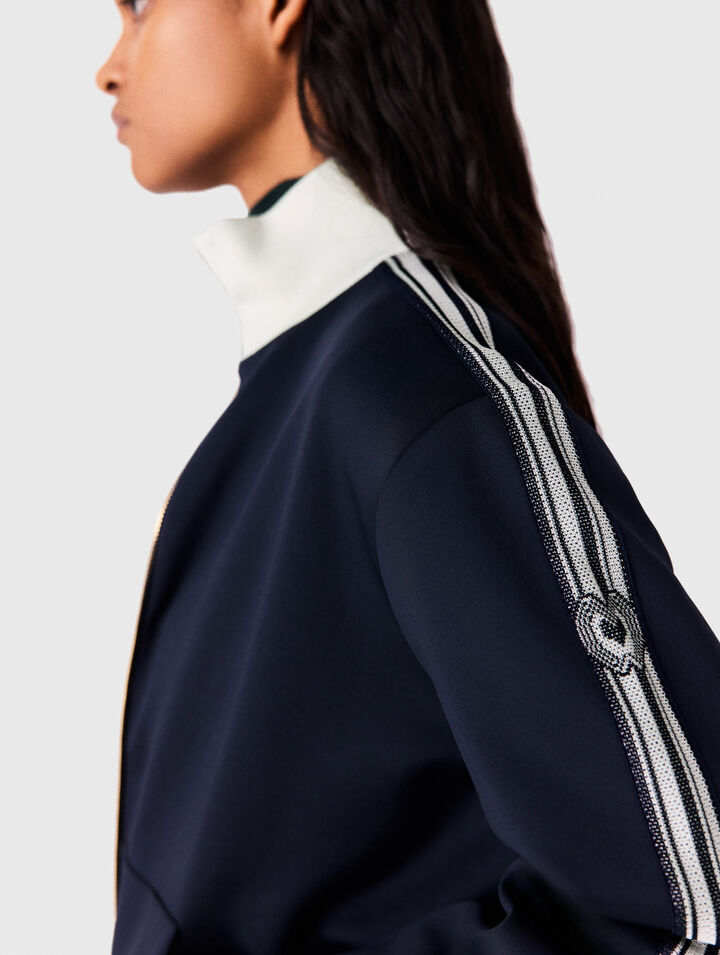 Zip-up sweatshirt