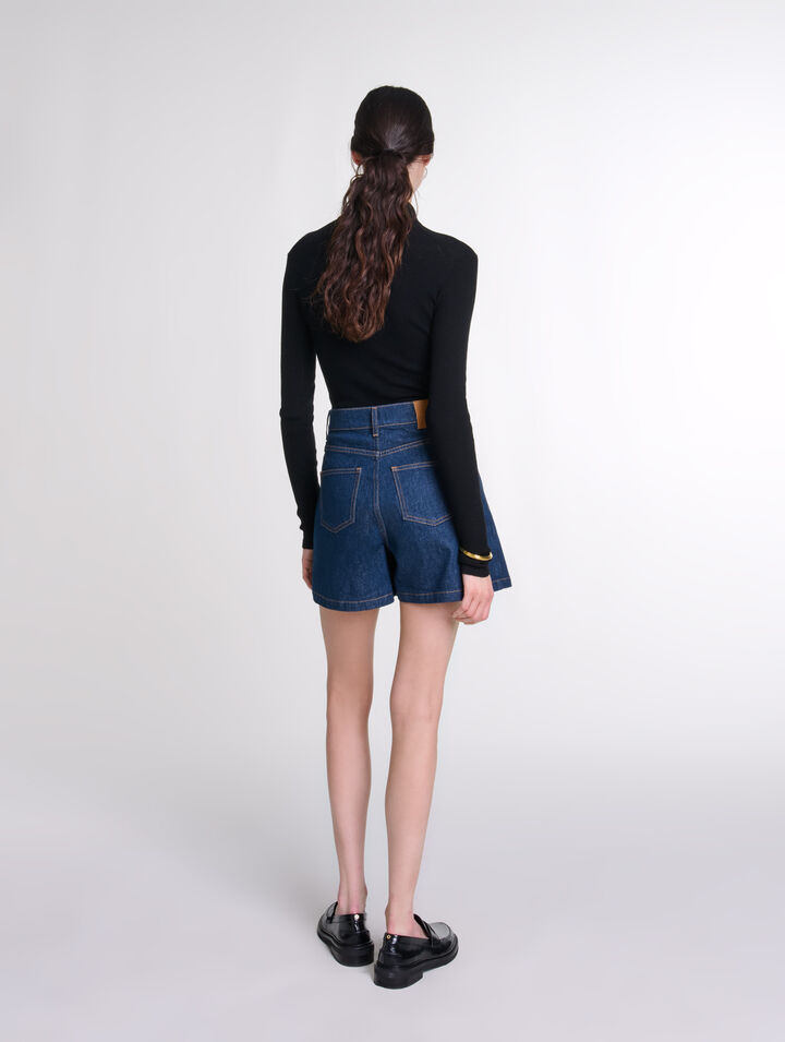 Wool and silk bodysuit