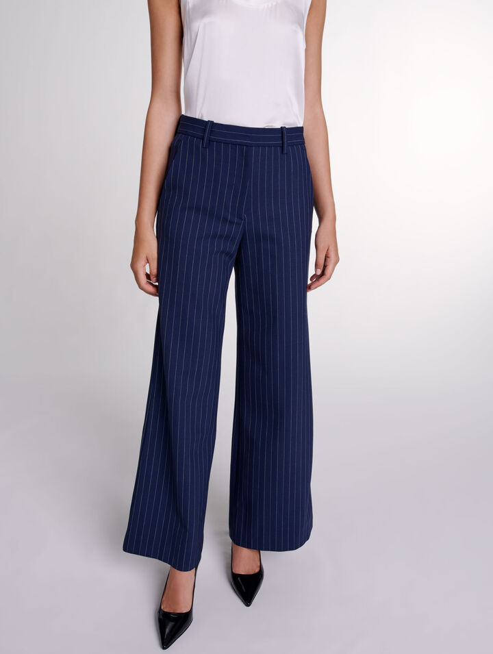 Striped trousers 