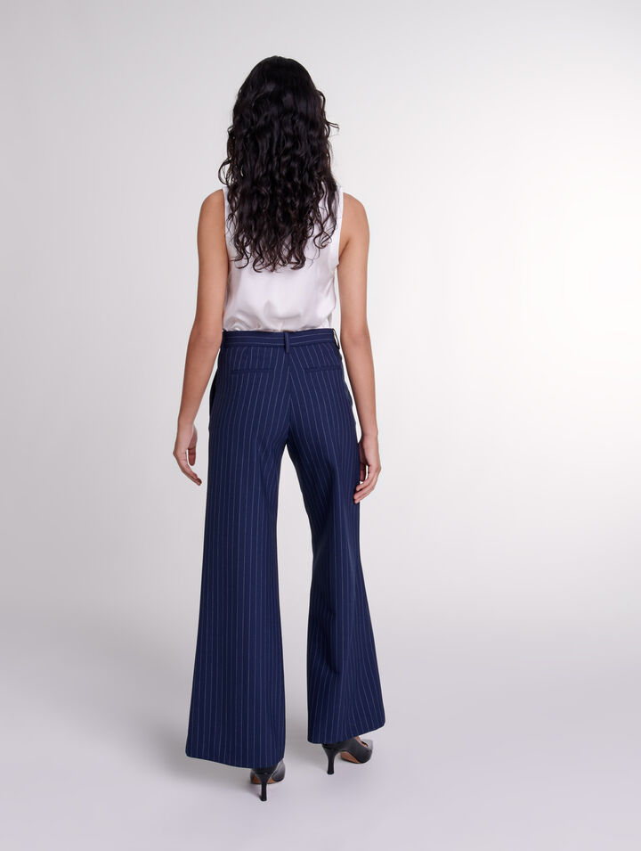Striped trousers 