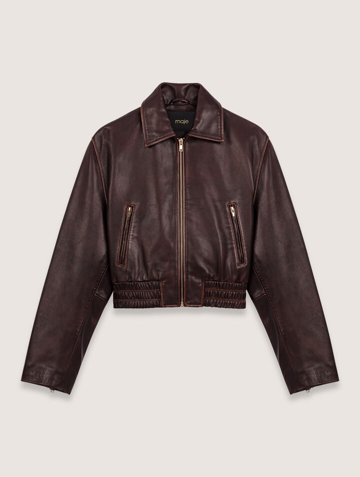 Vintage leather jacket