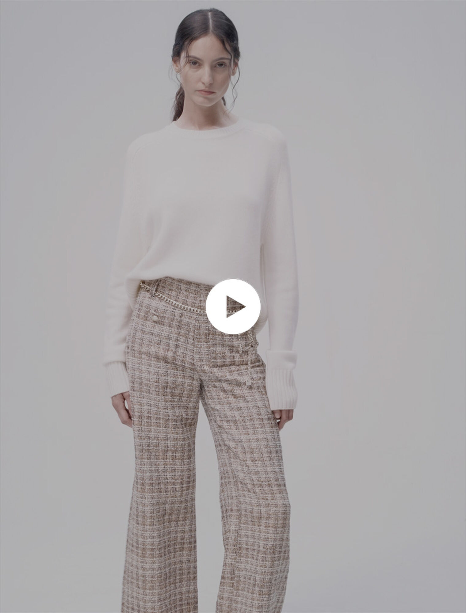 Tweed trousers