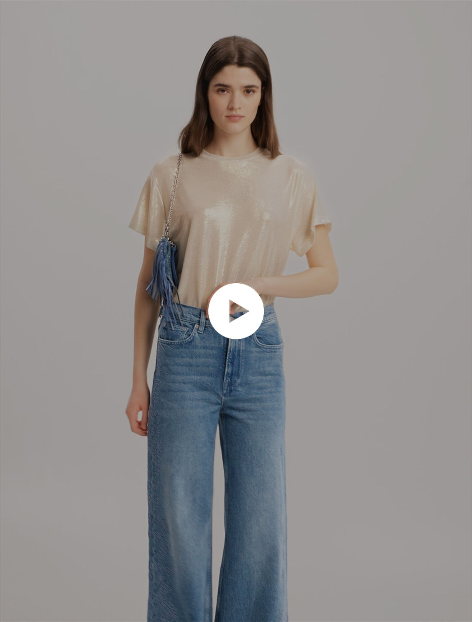 Lamé T-shirt