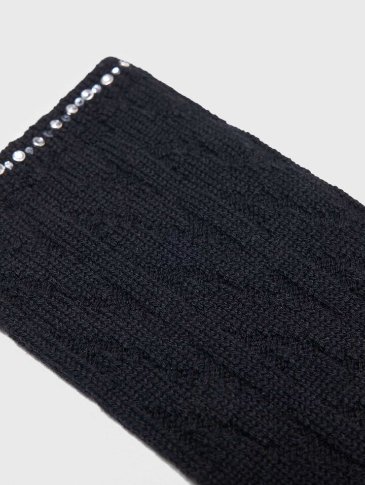 Rhinestone socks
