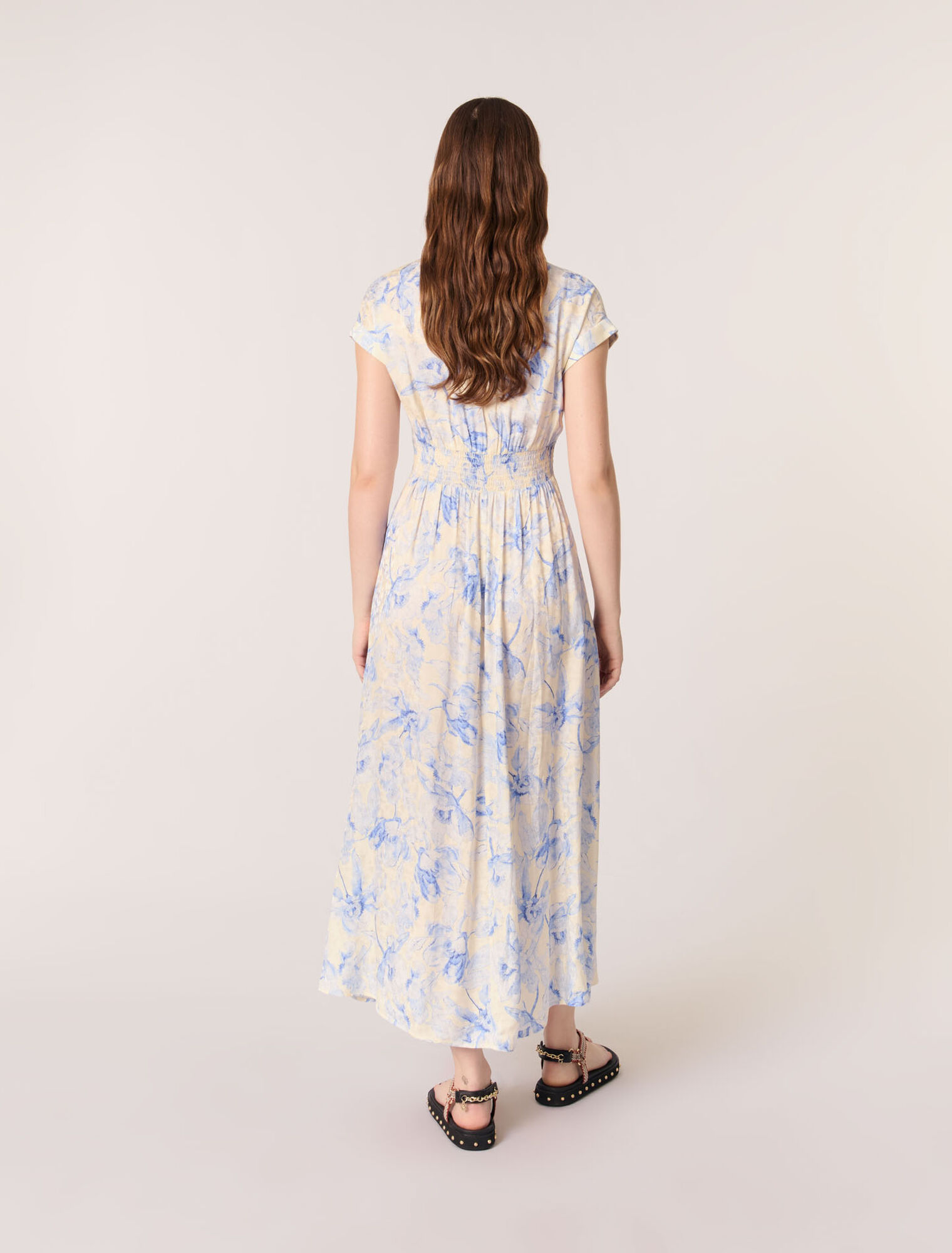 Patterned maxi dress