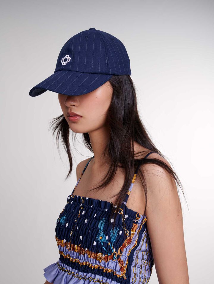 Striped cap