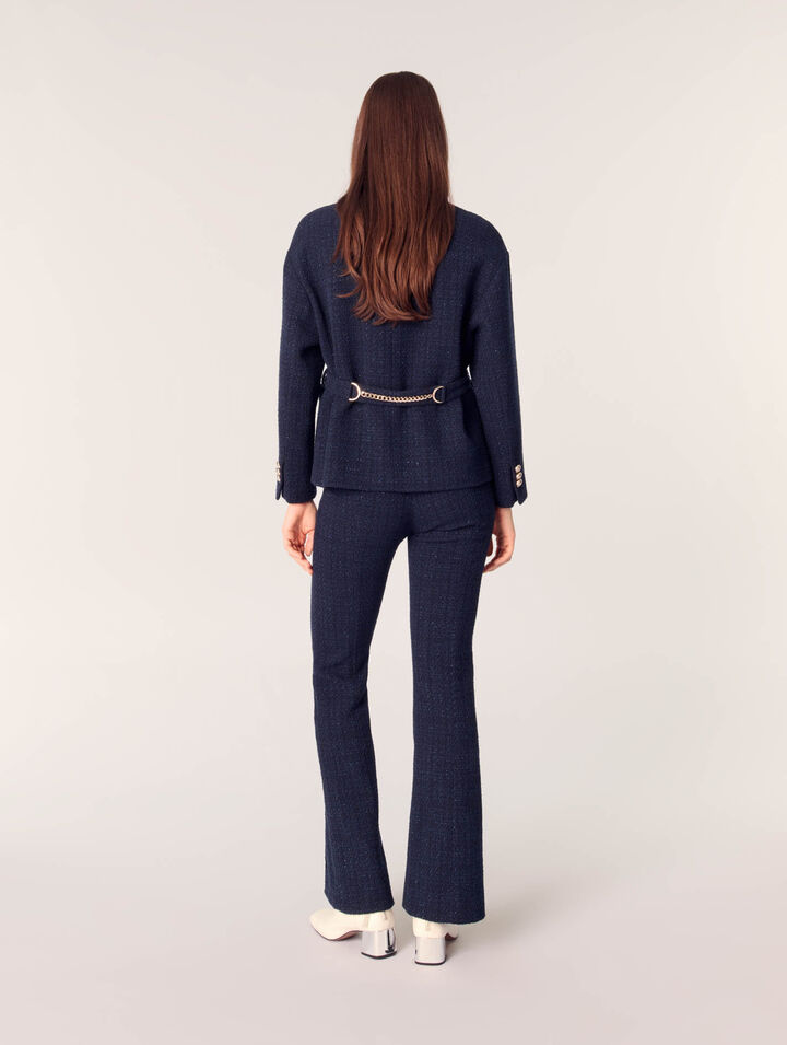 4-pocket tweed jacket 