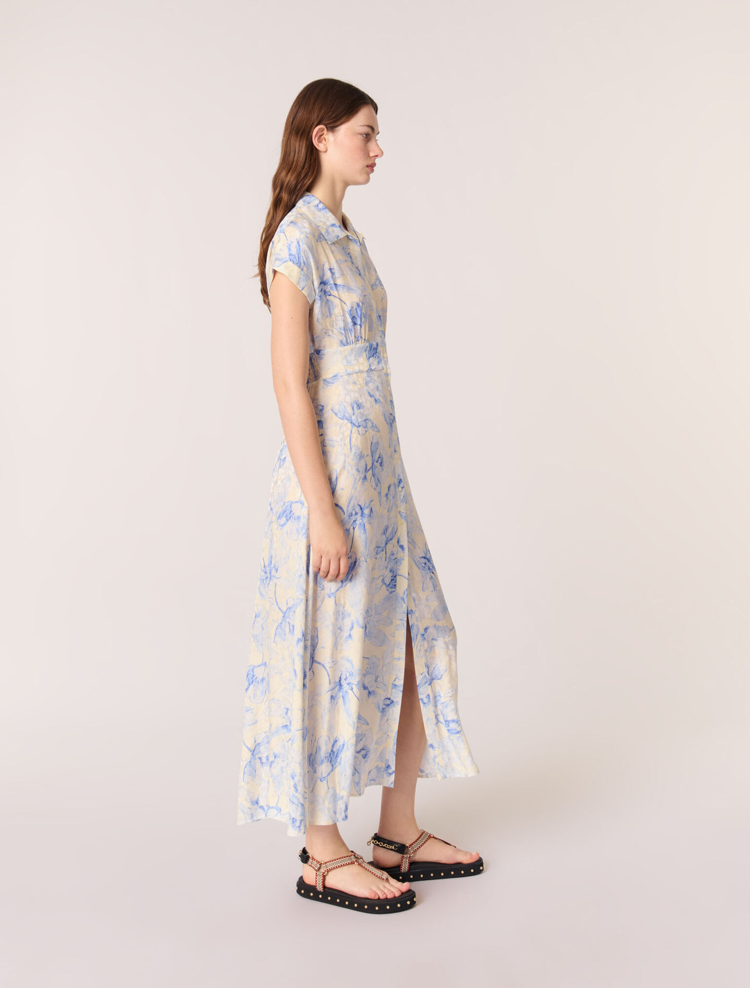 Patterned maxi dress
