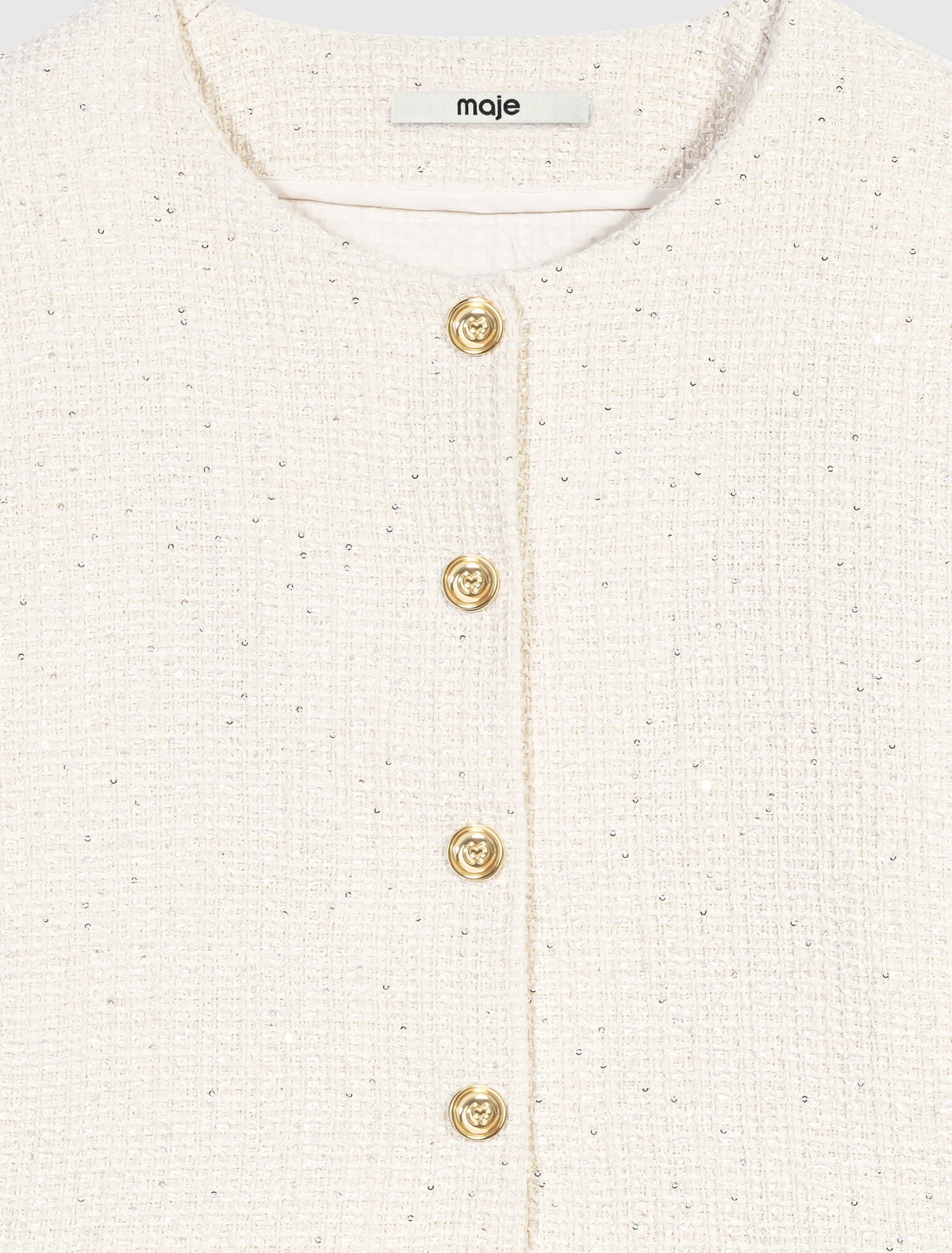 2-in-1 tweed dress