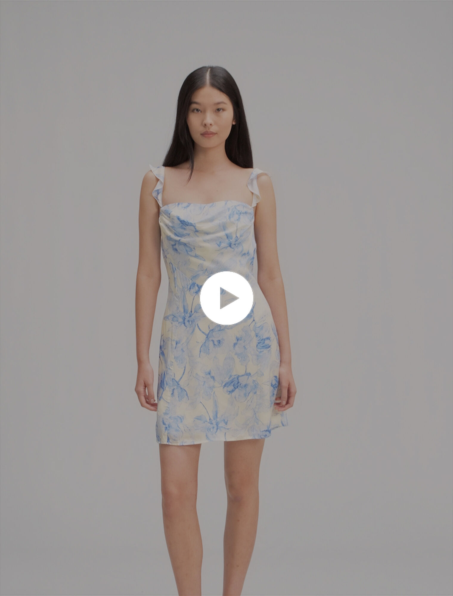Short patterned dress