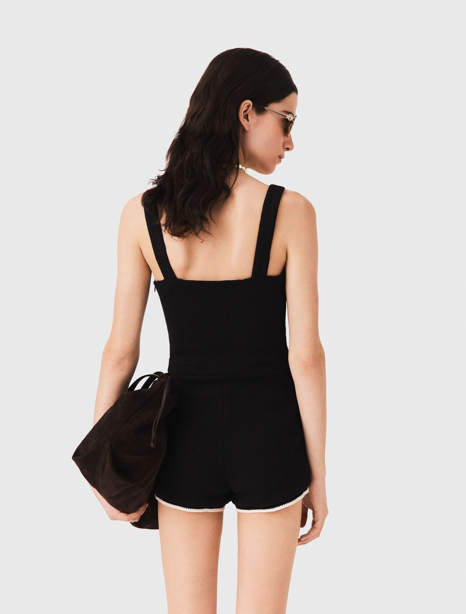 Tweed playsuit