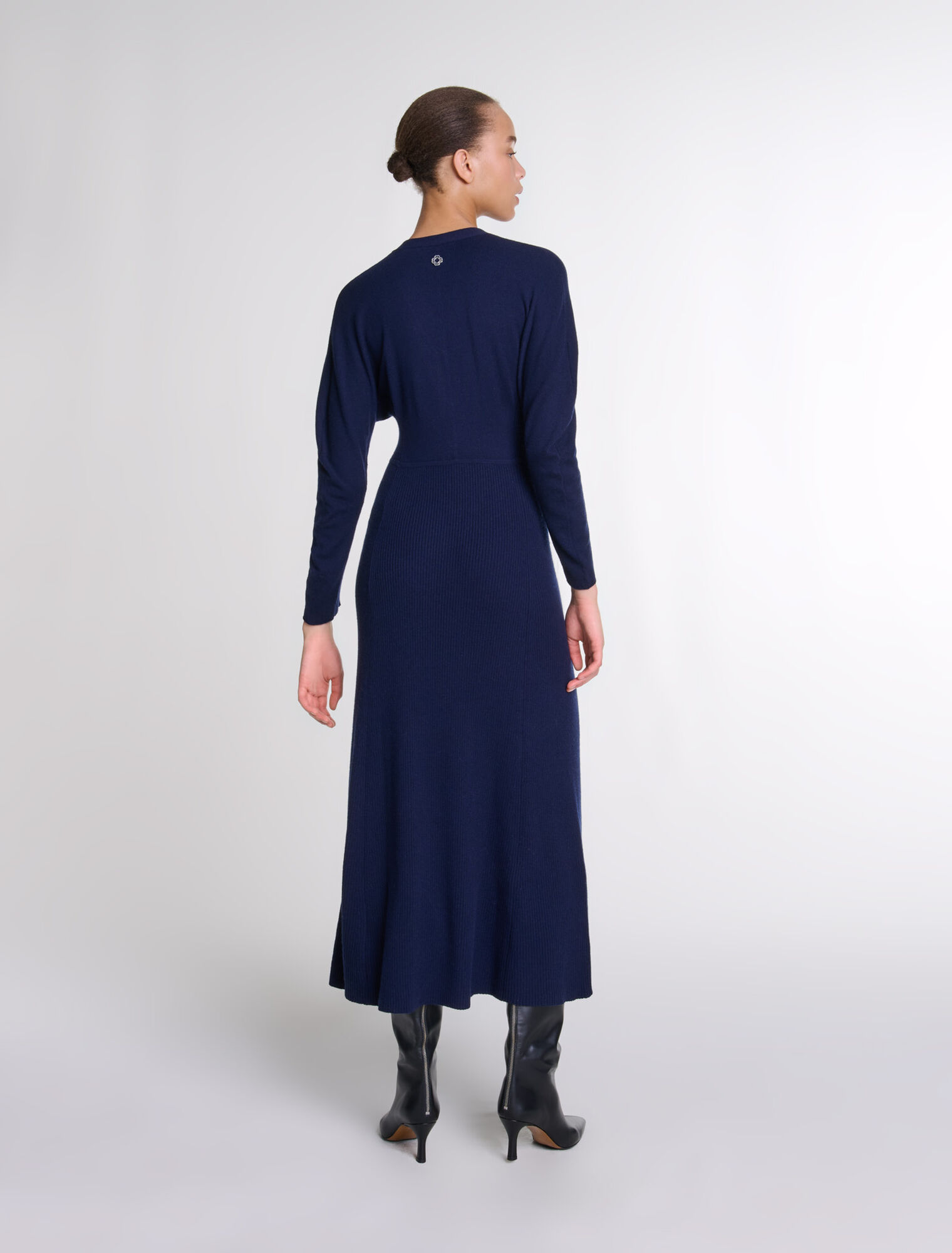 Knit maxi dress