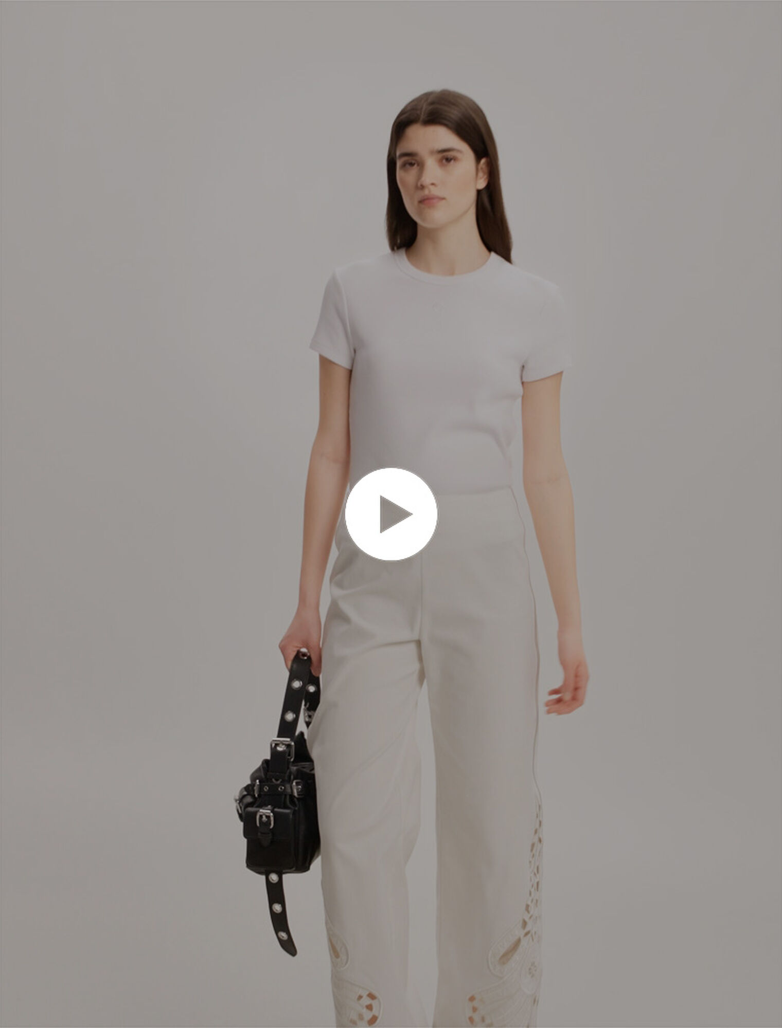 Embroidered trousers
