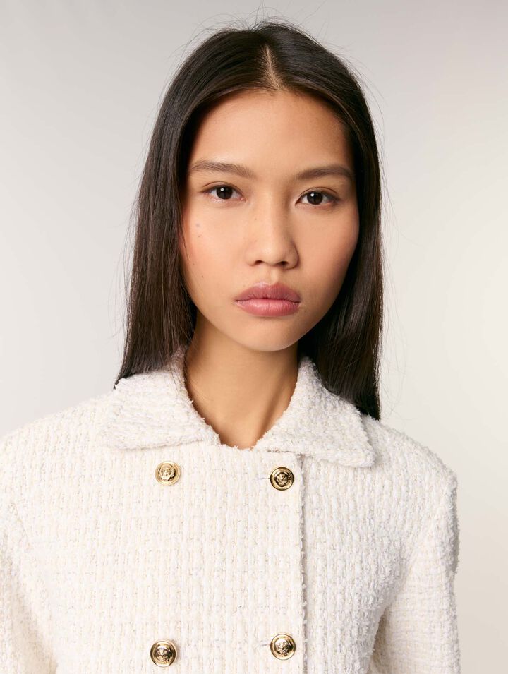 Short tweed jacket
