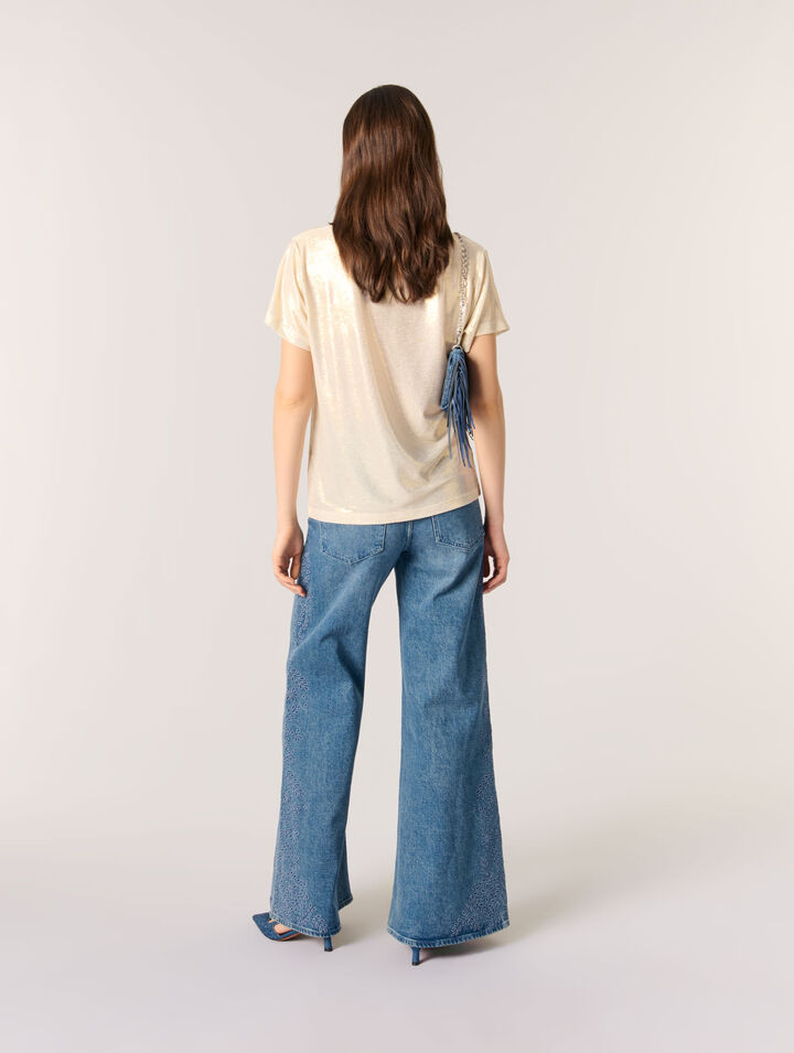 Lamé T-shirt