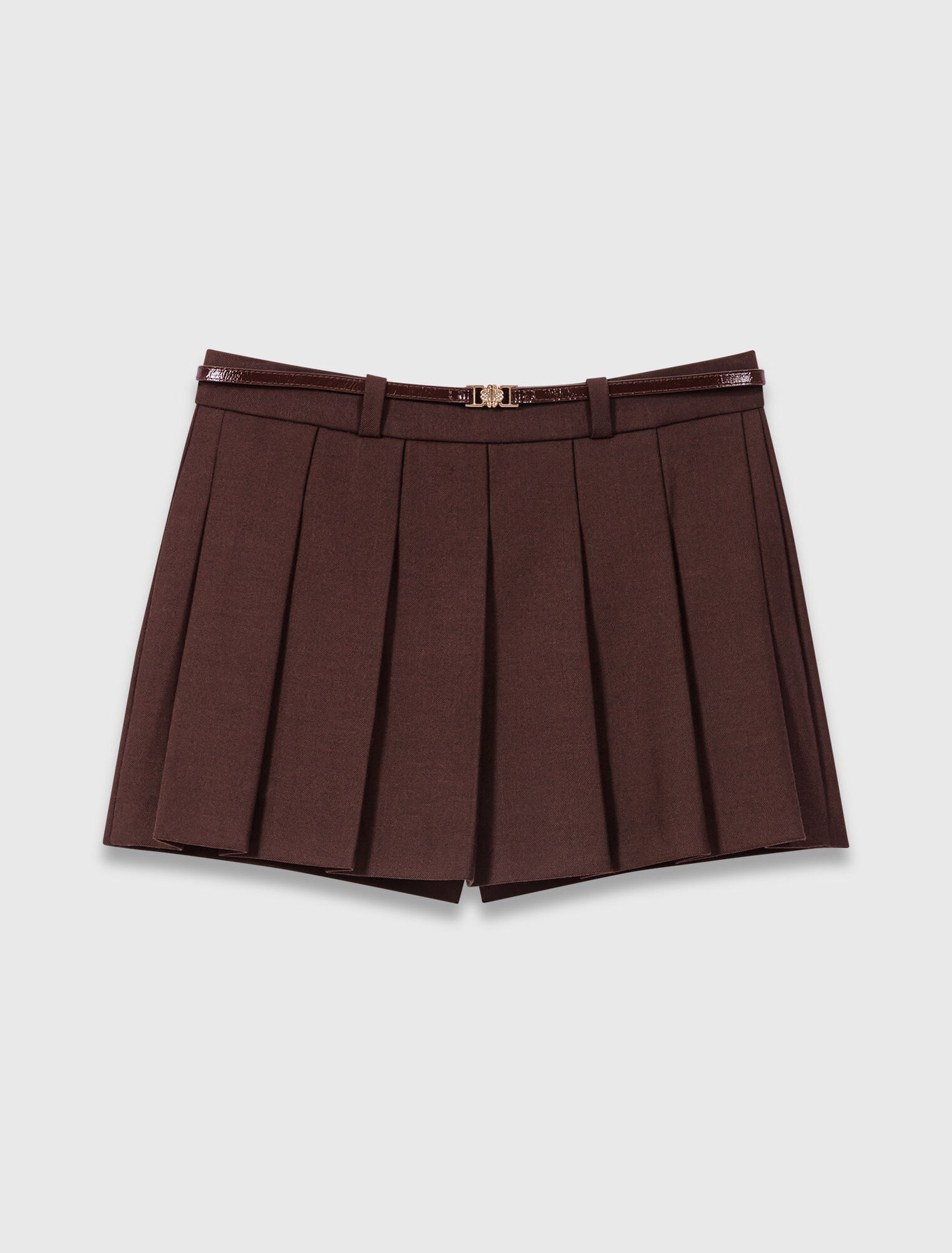 Pleated skort