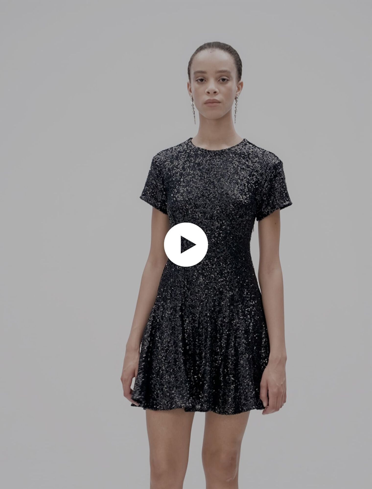 Short sequin dress