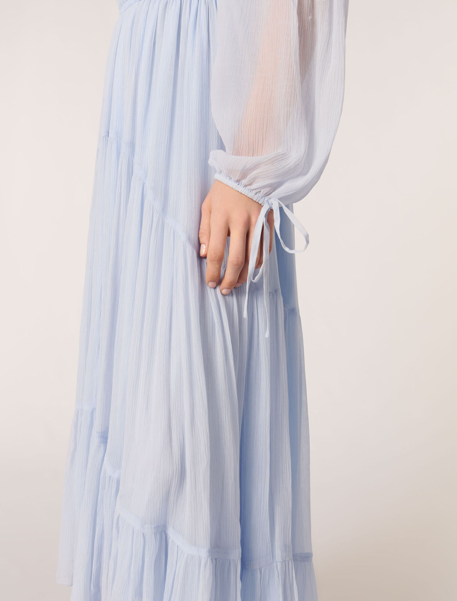 Chiffon maxi dress